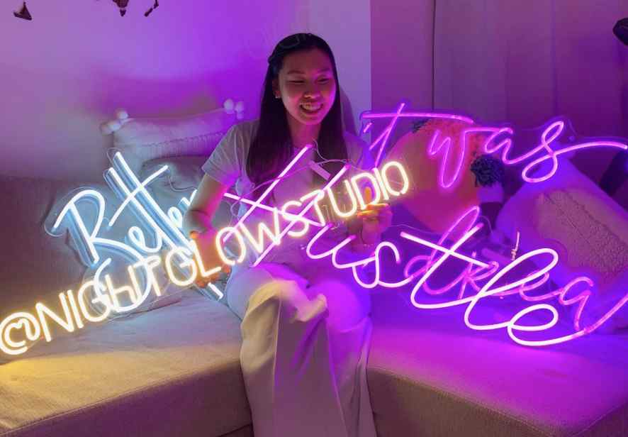 custom neon sign